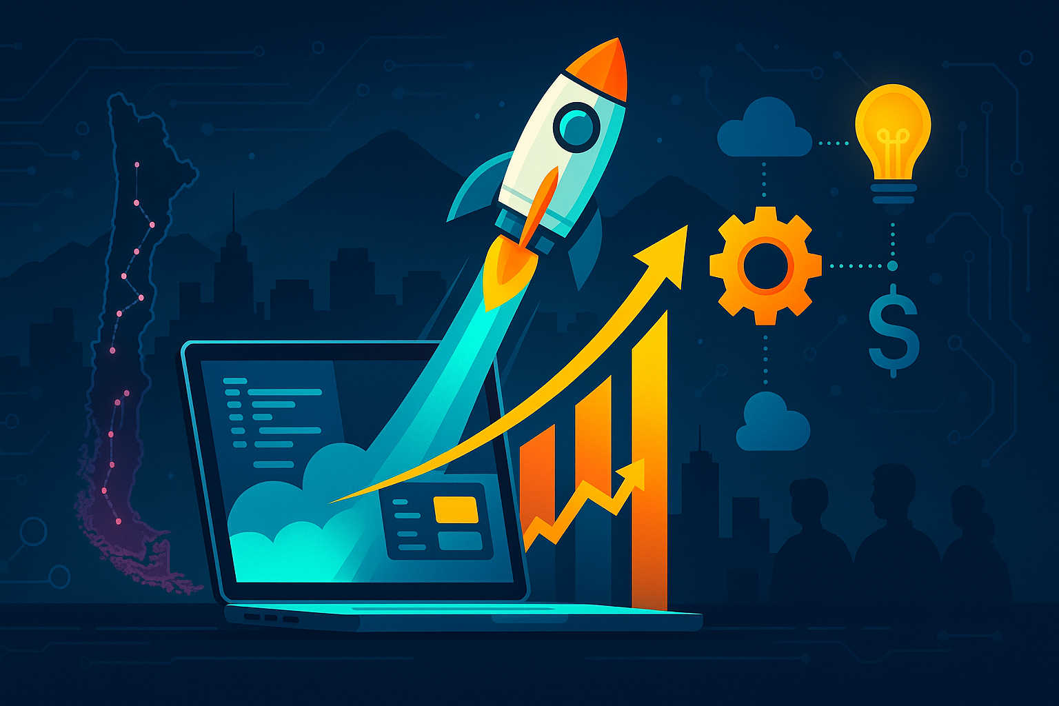 Imagen destacada: Desarrollo de Software para Startups en Chile 2026: MVP, Producto y Escalamiento - Software para startups en Chile 2026: del MVP validation al escalamiento serie A
